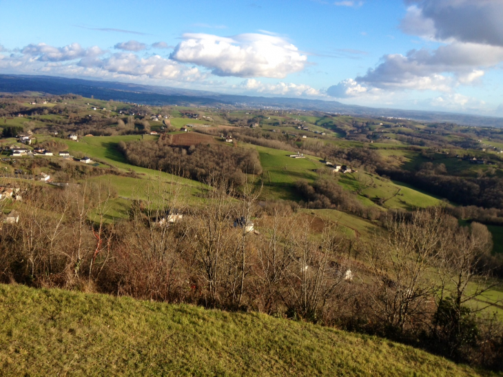 Vue depuis le puy d'Yssandon.