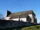 L'église du XIIe siècle, remaniée au XVIIIe siècle.