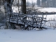 Augères sous la neige