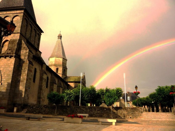 Arc en ciel à Bénévent - Bénévent-l'Abbaye