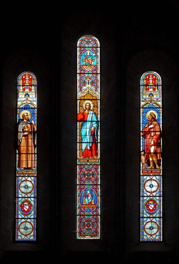 Vitraux église - Le Grand-Bourg