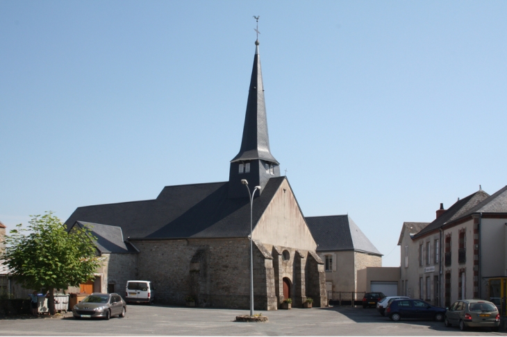 Eglise - Lourdoueix-Saint-Pierre