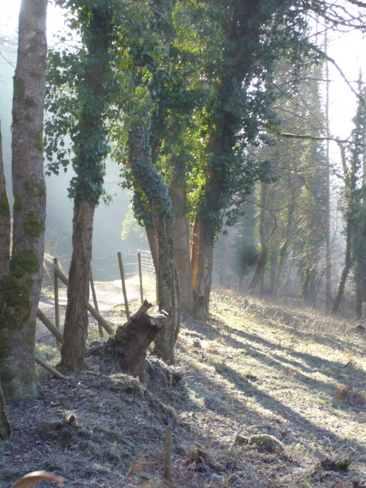 Près du château de Malval