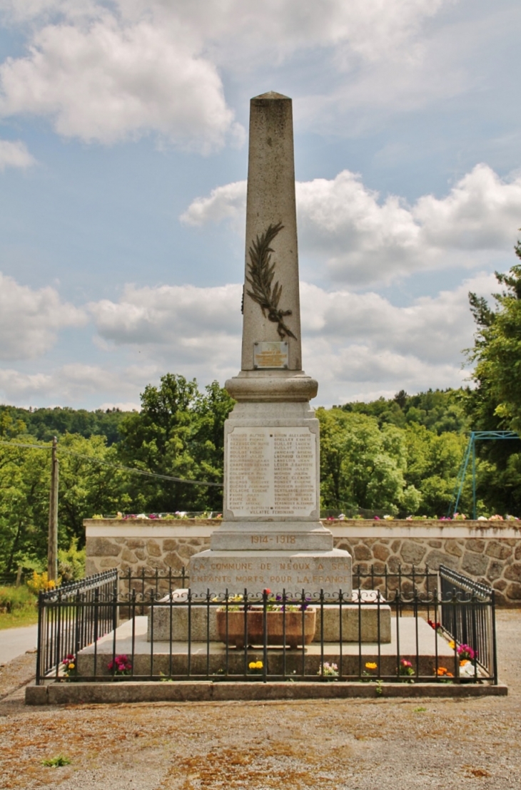 Monument-aux-Morts - Néoux