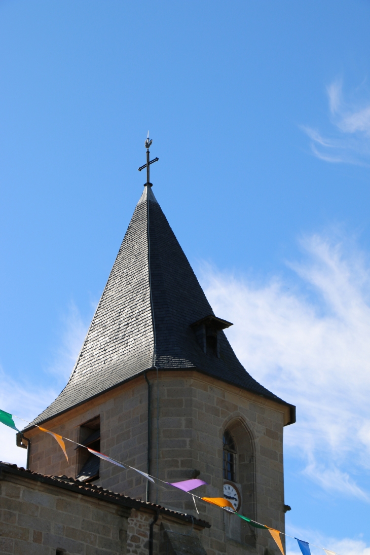 Le clocher de l'église Saint Germain - Royère-de-Vassivière