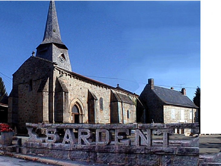 Place de l'église - Sardent