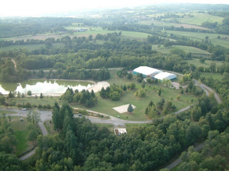 Chaillac vue du ciel - Chaillac-sur-Vienne