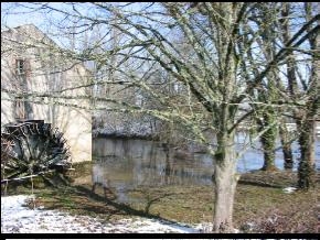 Le moulin/ Neiges & Inondations - Dinsac