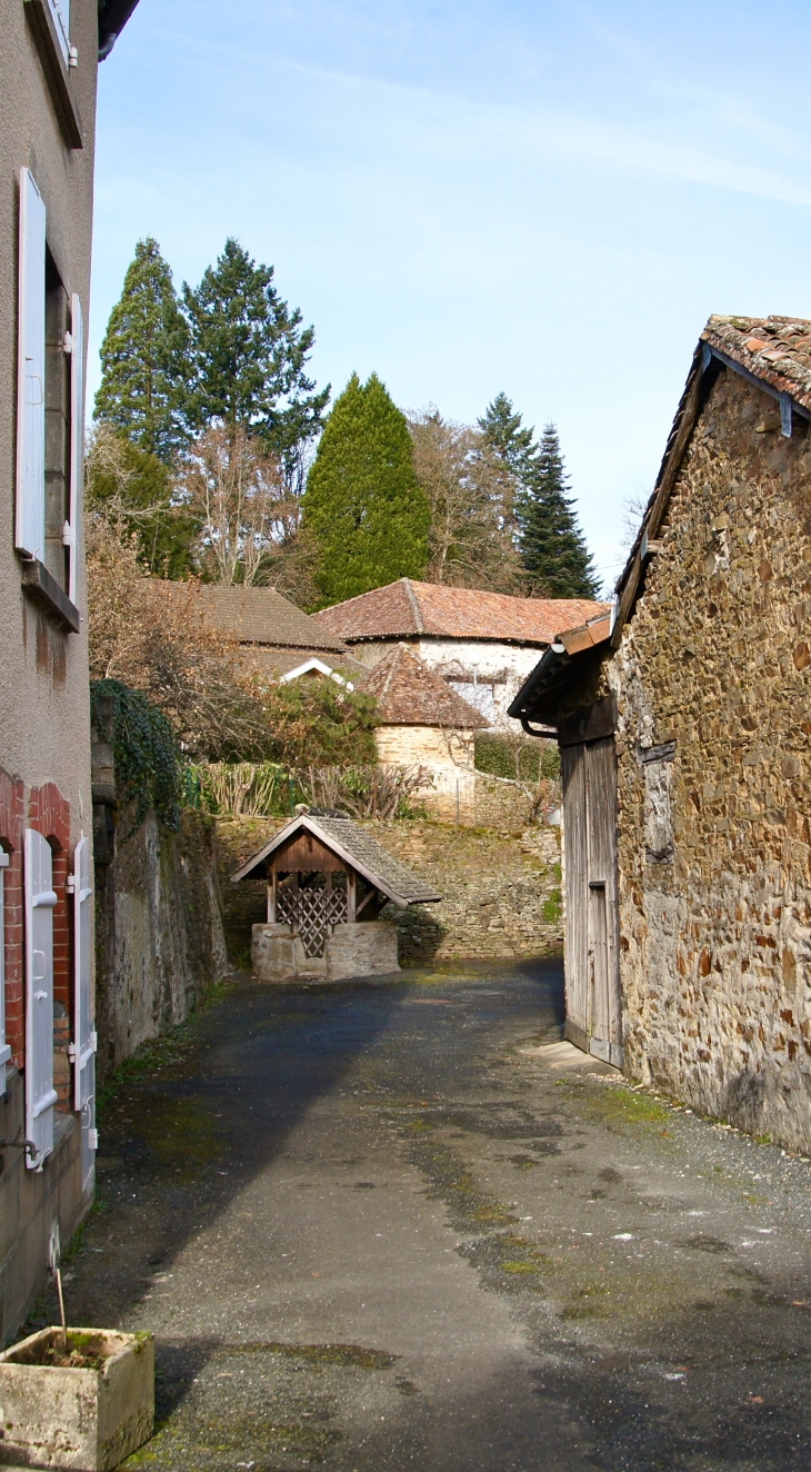 Rue de la fontaine Saint Sulpice. - Dournazac