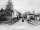 Route de Treignac, vers 1910 (carte postale ancienne).