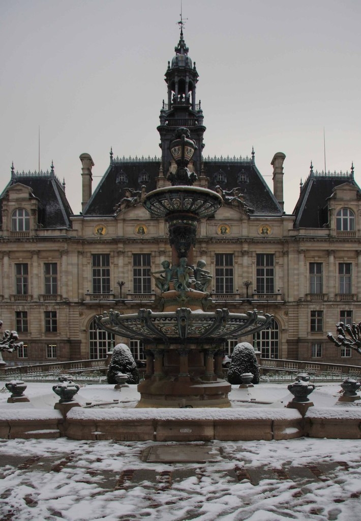 Jour de neige à Limoges