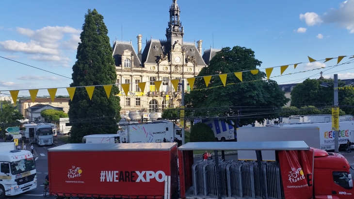 Après le passage du Tour - Limoges