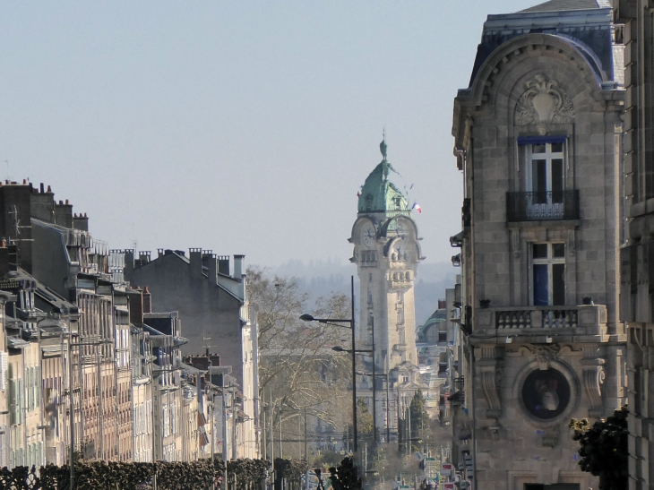 Vue sur la gare des Bénédictins - Limoges