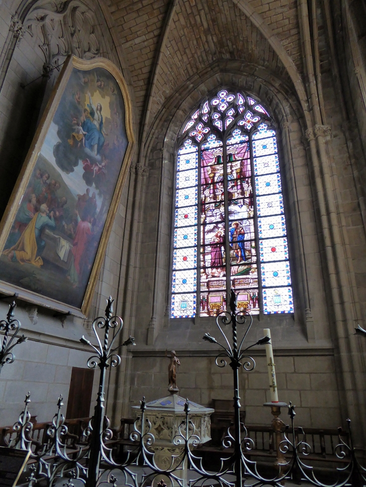 Cathédrale Saint Etienne : chapelle des fonts baptsmaux - Limoges