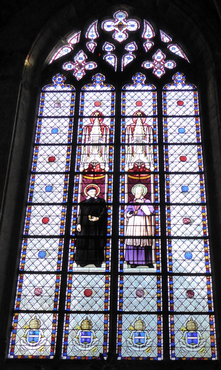 Cathédrale Saint Etienne : chapelle de Saint Vincent de Paul et saint François de Sales - Limoges