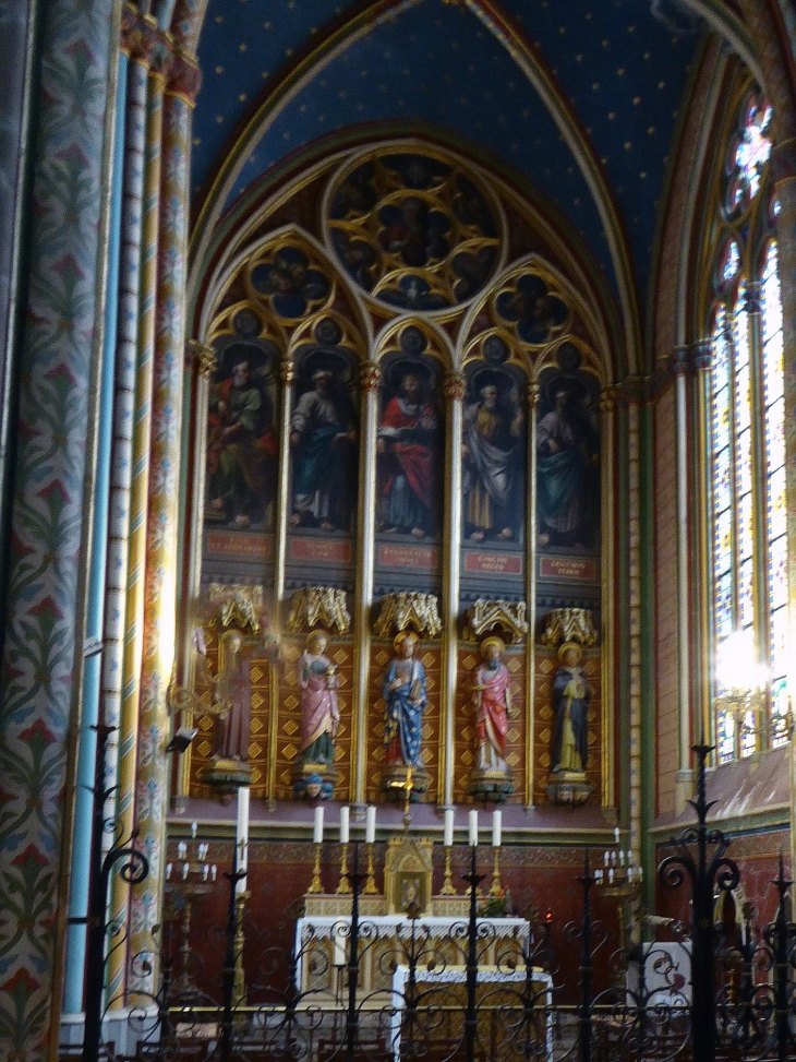 Cathédrale Saint Etienne : chapelle du Sacré Coeur - Limoges