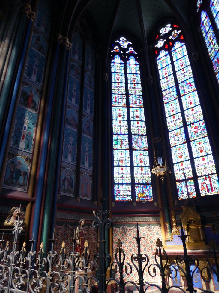 Cathédrale Saint Etienne : chapelle Sainte Philomène - Limoges