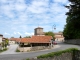 Vue sur le Lavoir et l'Eglise.