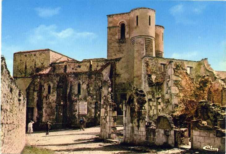 1960 l'Eglise (carte postale) - Oradour-sur-Glane