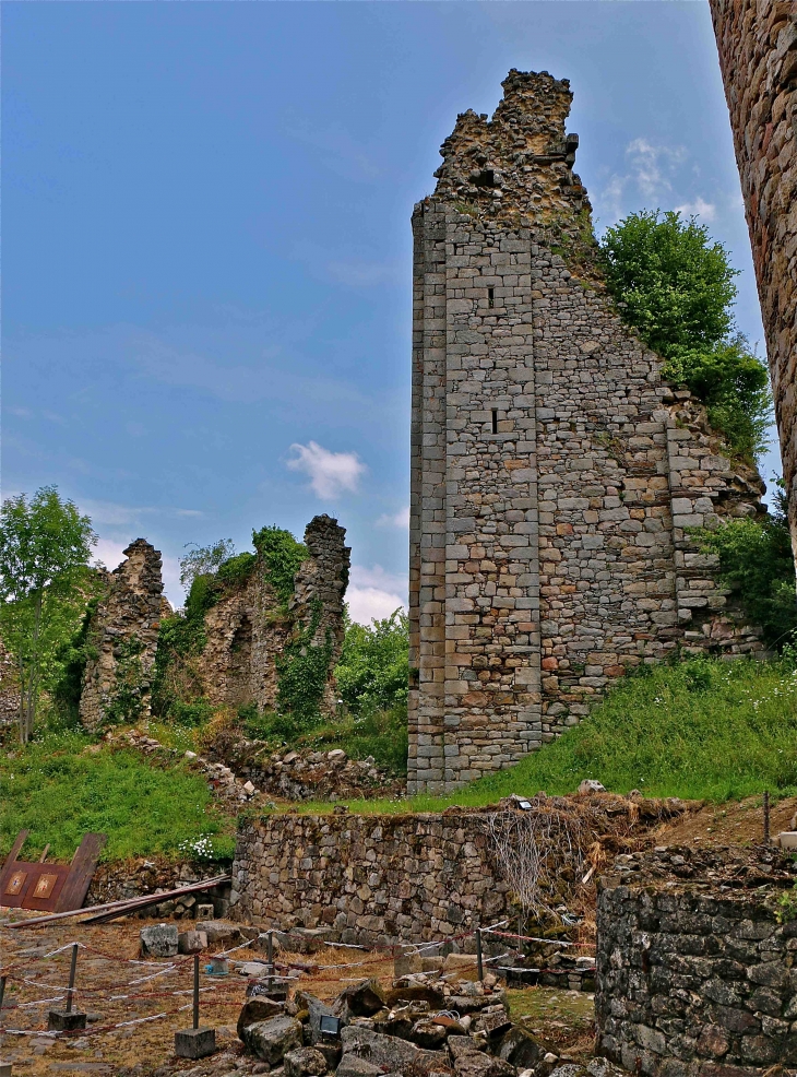 Le château de Lastours - Rilhac-Lastours