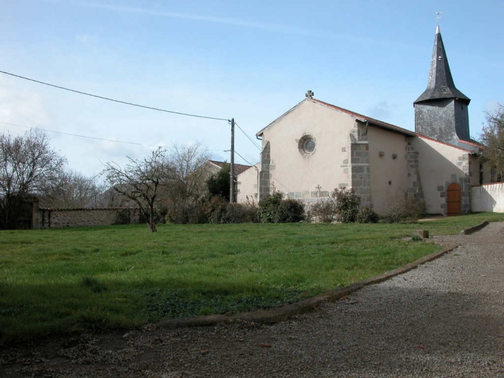 Chevet de l'église - Saint-Sornin-la-Marche