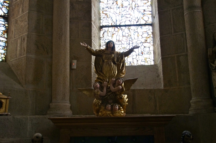 Eglise abbatiale Saint Pierre : reliquaire. - Solignac