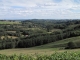 Du parc du château vue sur la vallée de la Briance