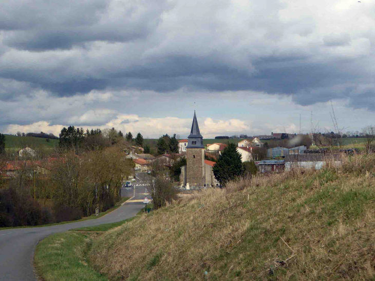 Vue sur le village - Avillers