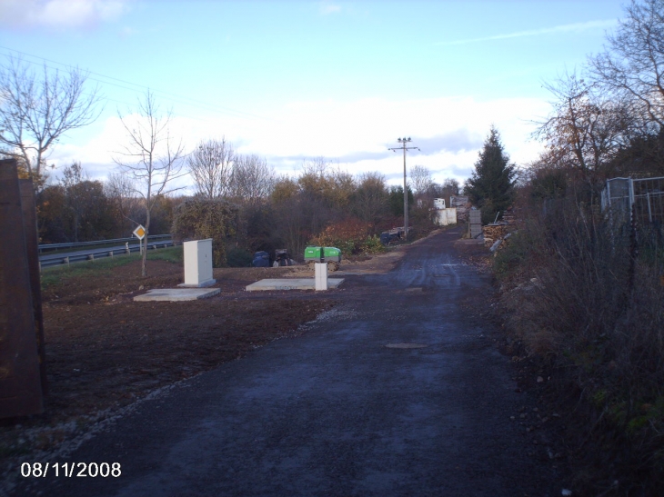 Poste de relévement installé - Avril