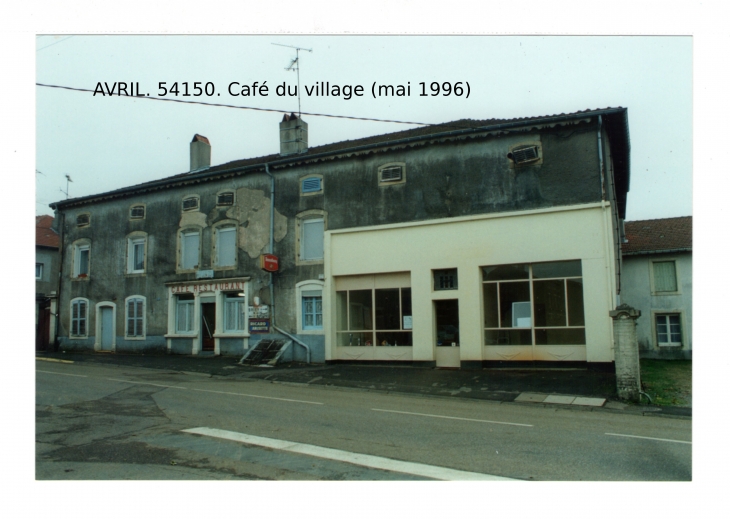 Café du village - Avril