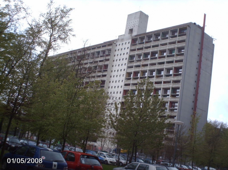 Cité radieuse réalisé par Lecorbusier - Briey