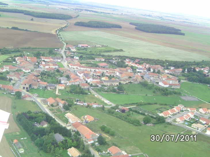 Vue aérienne - Chambley-Bussières