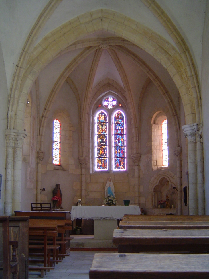 Choeur de l'Eglise Notre-Dame de Ménillot - Choloy-Ménillot