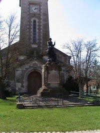 L'église du village - Éply