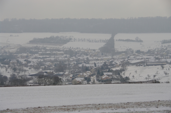 Faulx sous la neige