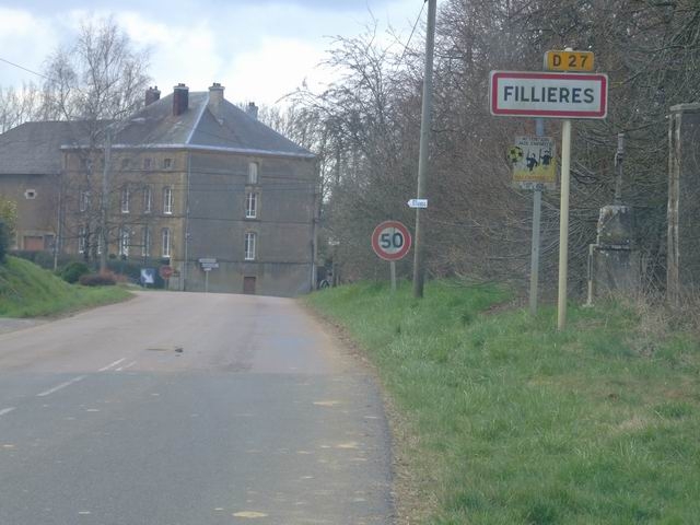 L'entrée de Fillières par Bréhain