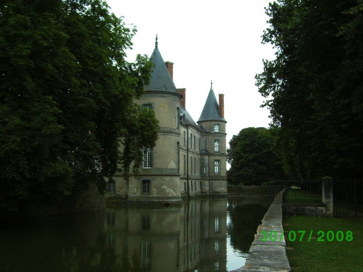 Vue extérieure du châteaux - Haroué