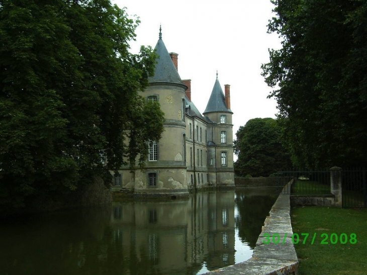 Vue extérieure du châteaux - Haroué