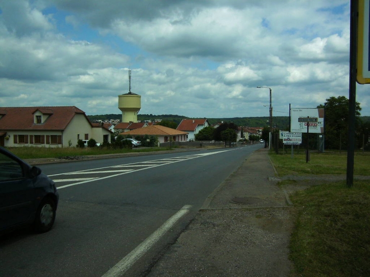 Entrée de l'agglomération - Homécourt