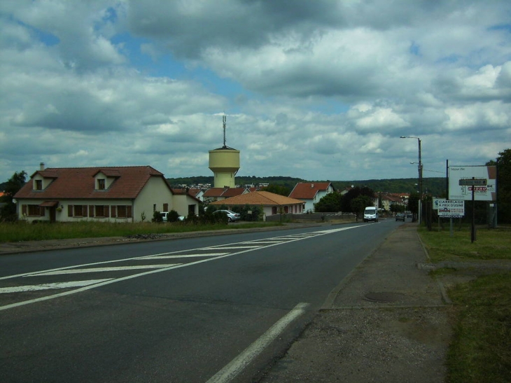 Entrée de l'agglomération - Homécourt