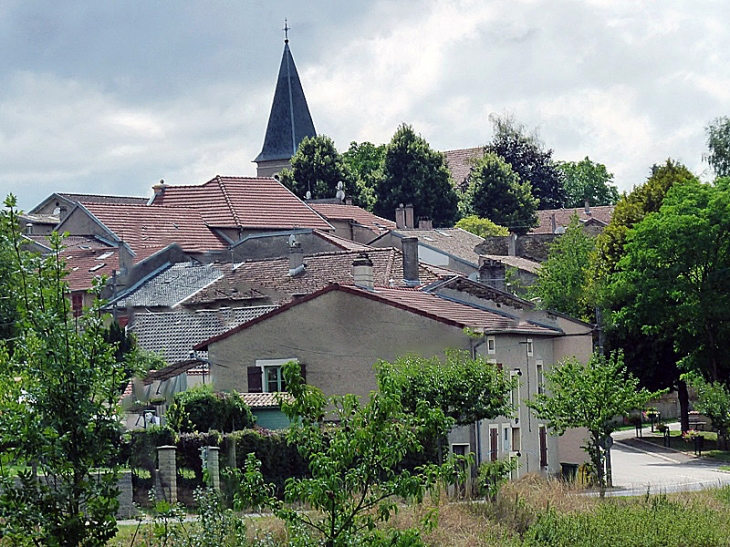 Vue sur le village - Jaulny