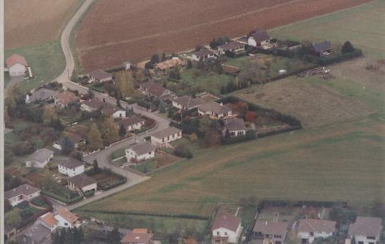 Vue aérienne du village - Lantéfontaine