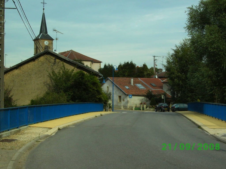 Entrée du village - Mance