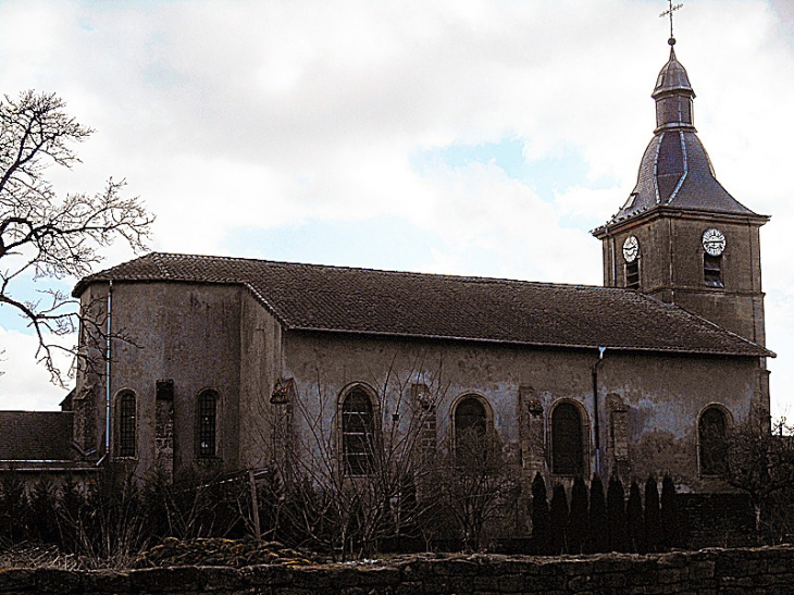 L'église - Mercy-le-Bas