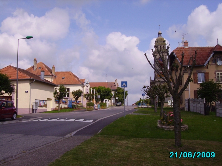 La Grande Rue vers Blâmont - Nonhigny