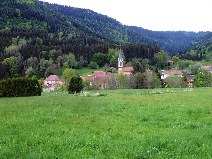 Vue sur le village - Raon-lès-Leau