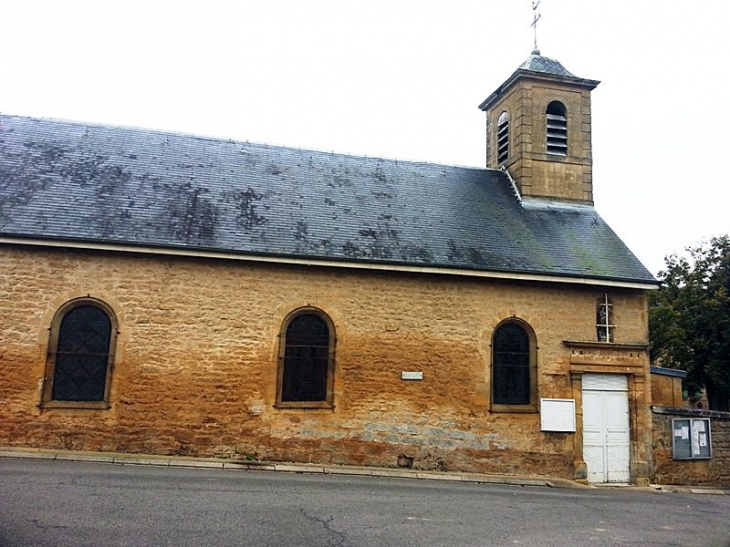 L'église du vieux village - Saint-Jean-lès-Longuyon