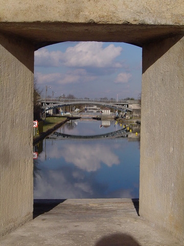 Toul, le canal de la Marne au Rhin