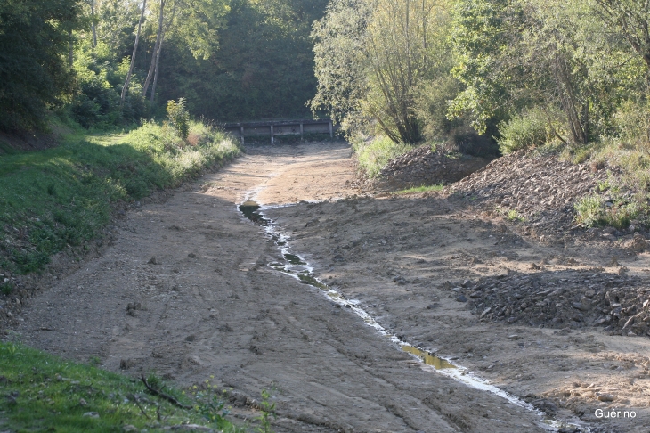 Etang de la mine à sec. - Trieux