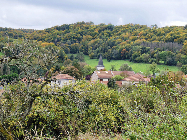 Vue sur le village - Vilcey-sur-Trey